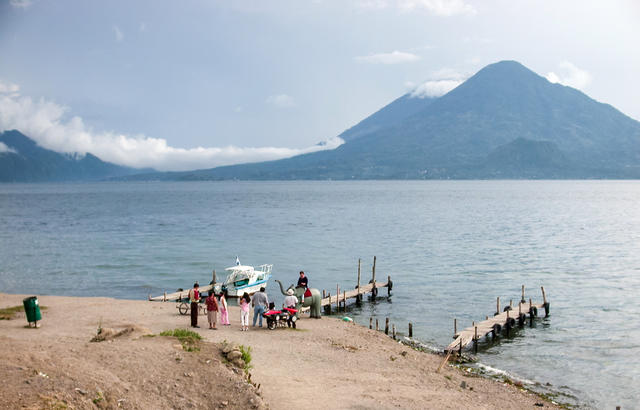 Old wooden jetty - free image