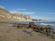 Rocky coast.