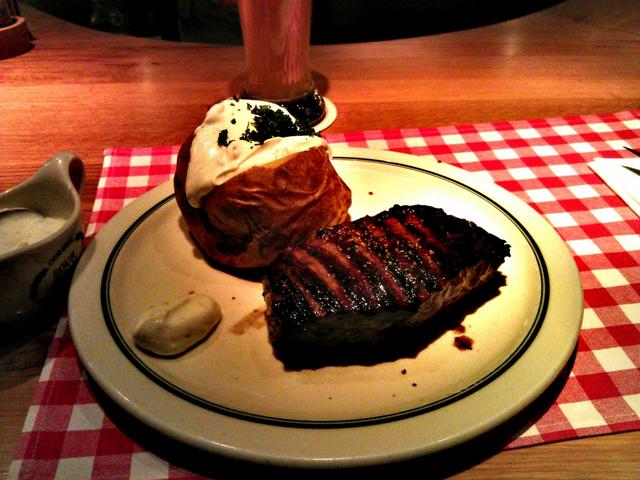 steak with sauce - free image