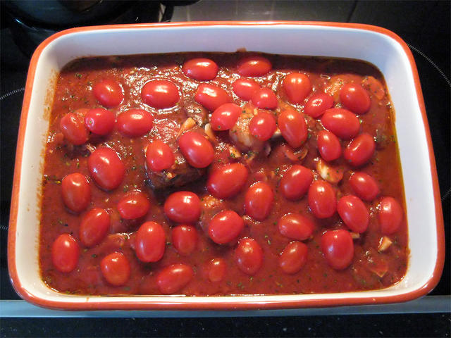 tomatoe salmon fillet - free image